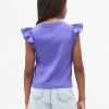 Kinder T-Shirt mit Flatterärmeln Kinder T-Shirt mit Flatterärmeln