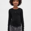 Kinder T-Shirt mit gerüschter Seite Kinder T-Shirt mit gerüschter Seite