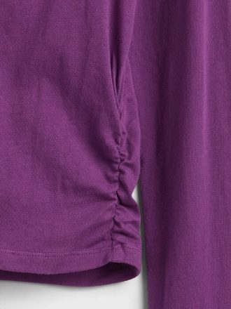 Kinder T-Shirt mit gerüschter Seite