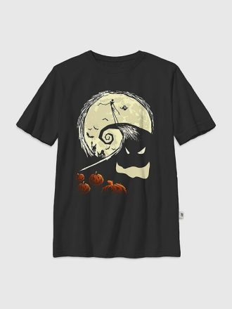 Kinder T-Shirt mit Grafik „Nightmare Before Christmas“