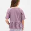 Kinder T-Shirt mit grafischem Schößchenmuster Kinder T-Shirt mit grafischem Schößchenmuster