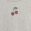 Kinder T-Shirt mit grafischem Schößchenmuster Kinder T-Shirt mit grafischem Schößchenmuster
