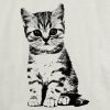 Kinder-T-Shirt mit Kätzchen-Pop-Art-Grafik