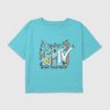 Kinder-T-Shirt mit MTV-Schmetterlings-Grafik Kinder-T-Shirt mit MTV-Schmetterlings-Grafik