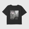 Kinder-T-Shirt mit Paris-Fotografie-Grafik und kastenförmigem Crop Kinder-T-Shirt mit Paris-Fotografie-Grafik und kastenförmigem Crop