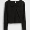 Kinder T-Shirt mit Schleife am Hals Kinder T-Shirt mit Schleife am Hals