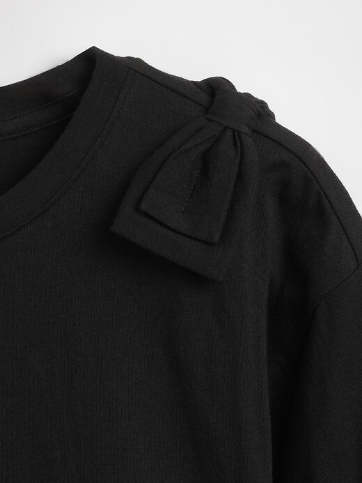 Kinder T-Shirt mit Schleife und Schößchen Kinder T-Shirt mit Schleife und Schößchen