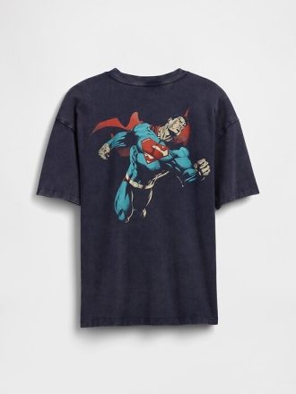 Kinder-T-Shirt mit Superman-Grafik