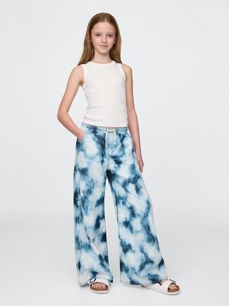 Kinder UltraSoft Denim Tie-Dye Easy Baggy Pants