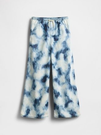 Kinder UltraSoft Denim Tie-Dye Easy Baggy Pants