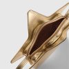 Kinder-Umhängetasche mit Stern-Motiv in Metallic