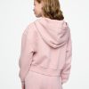 Kinder VintageSoft Crop Hoodie mit Reißverschluss