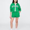 Kinder VintageSoft Crop Hoodie mit Reißverschluss