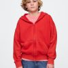 Kinder VintageSoft Kapuzenjacke mit Reißverschluss Kinder VintageSoft Kapuzenjacke mit Reißverschluss