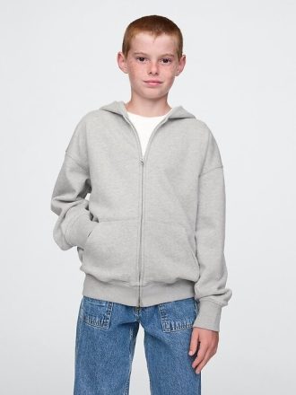 Kinder VintageSoft Kapuzenjacke mit Reißverschluss