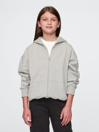Kinder VintageSoft Kapuzenjacke mit Reißverschluss
