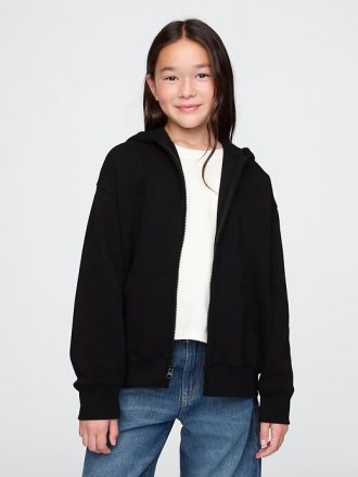 Kinder VintageSoft Kapuzenjacke mit Reißverschluss