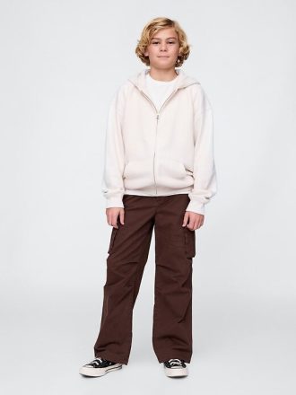 Kinder VintageSoft Kapuzenjacke mit Reißverschluss