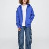 Kinder VintageSoft Kapuzenjacke mit Reißverschluss Kinder VintageSoft Kapuzenjacke mit Reißverschluss