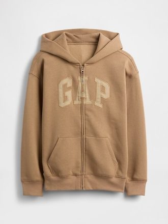 Kinder VintageSoft Logo Zip Hoodie