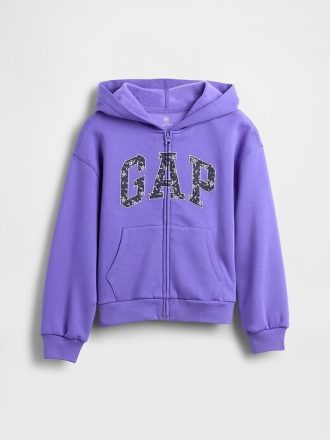 Kinder VintageSoft Logo Zip Hoodie
