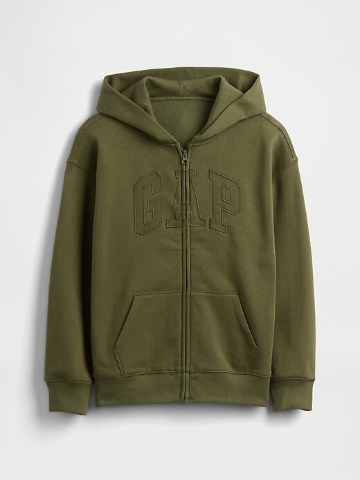 Kinder VintageSoft Logo Zip Hoodie Kinder VintageSoft Logo Zip Hoodie