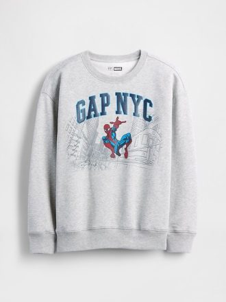 Kinder VintageSoft Marvel Grafik-Logo-Sweatshirt