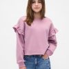 Kinder VintageSoft Rüschen-Sweatshirt Kinder VintageSoft Rüschen-Sweatshirt