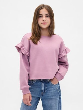 Kinder VintageSoft Rüschen-Sweatshirt