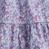 Kinder-Volantkleid aus gemischten Materialien Kinder-Volantkleid aus gemischten Materialien