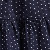 Kinder-Volantkleid aus gemischten Materialien Kinder-Volantkleid aus gemischten Materialien