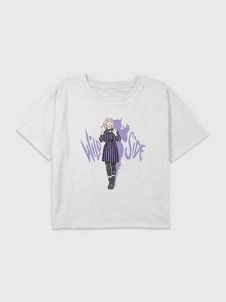 Kinder Wednesday Enid Wild Side Grafik-T-Shirt