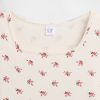 Kinderkleid mit eckigem Ausschnitt Kinderkleid mit eckigem Ausschnitt