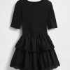 Kinderkleid mit Lochstickerei Kinderkleid mit Lochstickerei