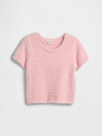 Kinderpullover aus recycelten Wimpern