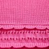 Kinderpullover mit gewelltem Muster und verschiedenen Maschen