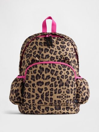 Kinderrucksack mit Leopardenmuster