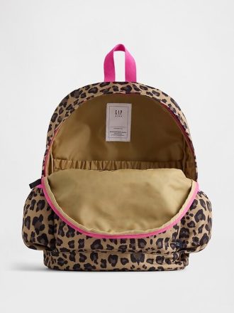 Kinderrucksack mit Leopardenmuster