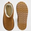 Kinderstiefel aus veganem Wildleder mit Sherpa-Futter