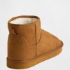 Kinderstiefel aus veganem Wildleder mit Sherpa-Futter
