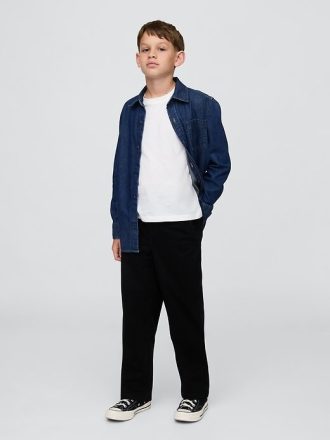 Kinderuniform, entspannt, einfach, Khaki