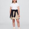 Kinderuniform, plissierter Khaki-Skort Kinderuniform, plissierter Khaki-Skort