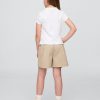 Kinderuniform, plissierter Khaki-Skort Kinderuniform, plissierter Khaki-Skort