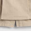 Kinderuniform, plissierter Khaki-Skort Kinderuniform, plissierter Khaki-Skort