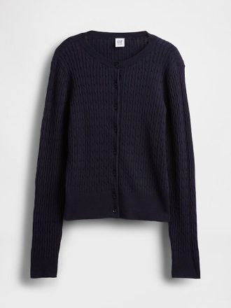Kinderuniform-Strickjacke