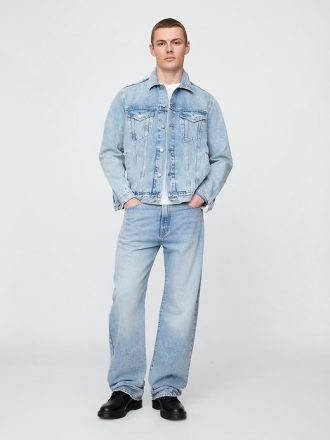 Klassische Icon-Jeansjacke
