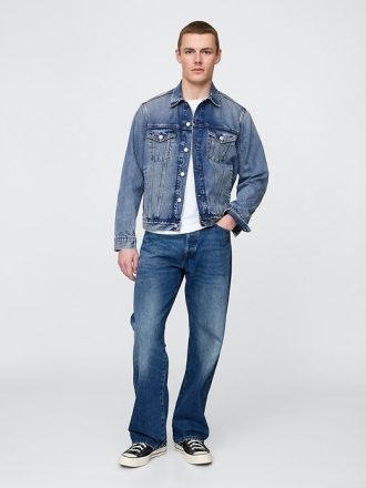 Klassische Icon-Jeansjacke
