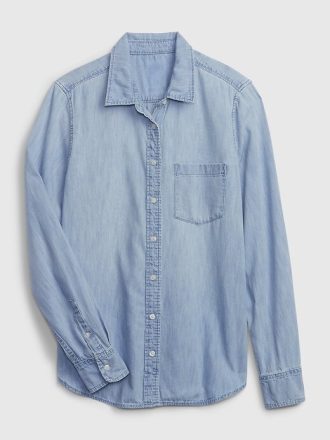 Klassisches Denim-Hemd aus Bio-Baumwolle