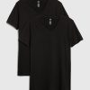 Klassisches T-Shirt mit V-Ausschnitt (2er-Pack) Klassisches T-Shirt mit V-Ausschnitt (2er-Pack)