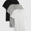 Klassisches T-Shirt mit V-Ausschnitt (3er-Pack) Klassisches T-Shirt mit V-Ausschnitt (3er-Pack)